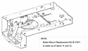 Smooth Clutch Assembly (Part 2) Diagram and Parts List for 421622BVE 84707 Snapper Lawn Tractor