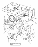 Smooth Clutch Assembly Diagram and Parts List for 421823BVE 84880 Snapper Lawn Tractor