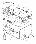 Chain Case L H Fender Diagram and Parts List for 421823BVE 84880 Snapper Lawn Tractor