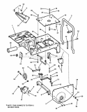 Main Case Pt1 Diagram and Parts List for 421823BVE 84880 Snapper Lawn Tractor