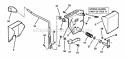 Main Case Pt2 Diagram and Parts List for 421823BVE 84880 Snapper Lawn Tractor
