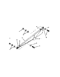 Hydro pump linkage Diagram and Parts List for 85673  Snapper Lawn Mower
