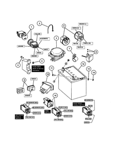 Part Location Diagram of 7035659 Snapper Switch, Lights