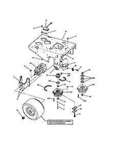 Part Location Diagram of 7017063 Snapper Clutch, Electric