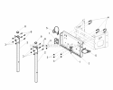 Part Location Diagram of 5400043AYP Murray WELD, MOUNT, POST - B