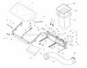 Part Location Diagram of 5100729SM Murray BAG FRAME
