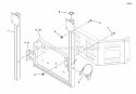 Bagger Mount Group Diagram and Parts List for 5600539  Snapper Lawn Tractor Accessories