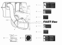 Decal Group Diagram and Parts List for 5600539  Snapper Lawn Tractor Accessories