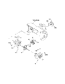 Auger drive Diagram and Parts List for 13088768  Snapper Snow Blower