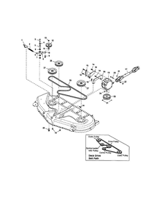 Part Location Diagram of 1676148 Snapper BUSHING, Powdered Metal