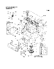Engine/pto-25 hp/27hp kawasaki Diagram and Parts List for 5900693  Snapper Lawn Mower