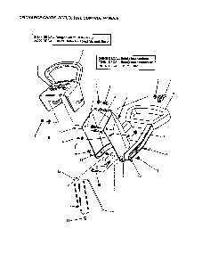 Discharge chute/deflector Diagram and Parts List for 84362  Snapper Snow Blower
