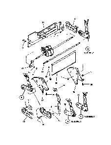 Part Location Diagram of 7054228 Snapper Assembly, Wheel Arm