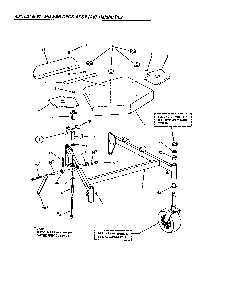 Part Location Diagram of 7063205 Snapper Weldment, 48" Deck