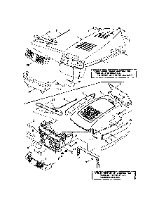 Hood/bumper/headlights Diagram and Parts List for WLT145H38GKV  Snapper Lawn Tractor