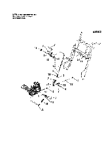 Parking brake Diagram and Parts List for 5900702  Snapper Lawn Mower