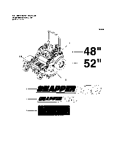 Part Location Diagram of 5101201YP Murray DECAL SNAPPER PRO H