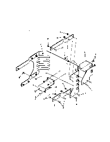 Muffler guard Diagram and Parts List for 85673  Snapper Lawn Mower