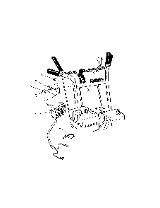 Headlight Diagram and Parts List for 9560E  Snapper Snow Blower