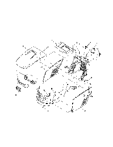 Hood/grille/dash Diagram and Parts List for LT22500  Snapper Lawn Tractor