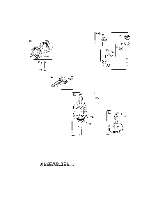 Crankshaft/piston/dipstick Diagram and Parts List for CLT24520  Snapper Lawn Tractor