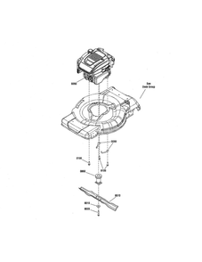 Engine Diagram and Parts List for 7800829 SPXV22725 Snapper Lawn Mower