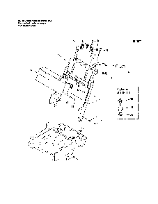 Handle bar/instrument control Diagram and Parts List for 5900702  Snapper Lawn Mower