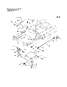 Deck lift Diagram and Parts List for 5900743  Snapper Lawn Mower