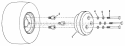 Part Location Diagram of 7090591YP Murray HHCS 3/8C X4-1/2 GR5