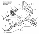 Part Location Diagram of 7077846YP Briggs and Stratton (c) bearing support w