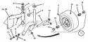 Part Location Diagram of 7019152YP Murray (C) SPACER CASTER