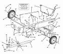 Part Location Diagram of B4785 Snapper Nut, 1/4 Hex Lock