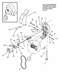 Debris Blower (Part 1) Diagram and Parts List for 7063006  Snapper Lawn Tractor Accessories