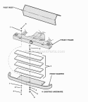 Part Location Diagram of 7026826 Snapper Screw, 1/2-13 X 3-1/4" Hex Head Cap, Grade 5
