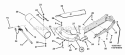 Baffle  Tubes Diagram and Parts List for 7063047  Snapper Lawn Tractor