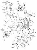 Part Location Diagram of 7072090YP Murray (C) BRACKET SEAT