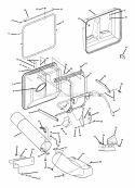 Part Location Diagram of 7073509YP Murray SCREEN CLAM SHELL