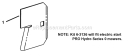 Shift Arm Extension Diagram and Parts List for 7063136  Snapper Lawn Tractor Accessories