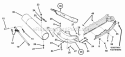 Chute Group Diagram and Parts List for 7063173  Snapper Lawn Tractor