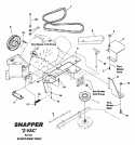 Part Location Diagram of 3027508YP Murray WELD, DECK MOUNT BRACKET