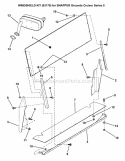 Part Location Diagram of 7073906YP Briggs and Stratton (C) WINDSHIELD GROUN