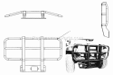 Part Location Diagram of 7078211 Snapper R/B 7063383 Weld, Brush Guard