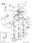 Mower Deck Diagram and Parts List for 7080199  Snapper Lawn Tractor Accessories