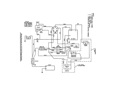 Wiring Schematic Diagram and Parts List for SLT23460FC 7800318 Snapper Lawn Tractor