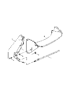 Front wheel bracket Diagram and Parts List for NFR216012  Snapper Lawn Mower