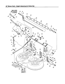 Part Location Diagram of 1668513 Snapper Roller, flat end, 4.1 long