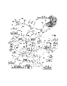 Electrical Diagram and Parts List for 280120  Snapper Lawn Tractor
