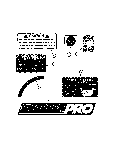 Decals (continued) Diagram and Parts List for 85673  Snapper Lawn Mower