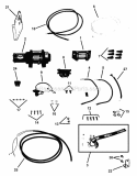 Part Location Diagram of 7078260YP Murray HARNESS WINCH MAIN