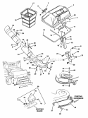 Part Location Diagram of 7092126 Snapper Nut, Hex Center Lock 1/4-20 Yellow Zinc